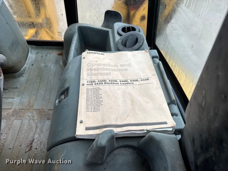 image for item NA9351 2004 Caterpillar 416D backhoe