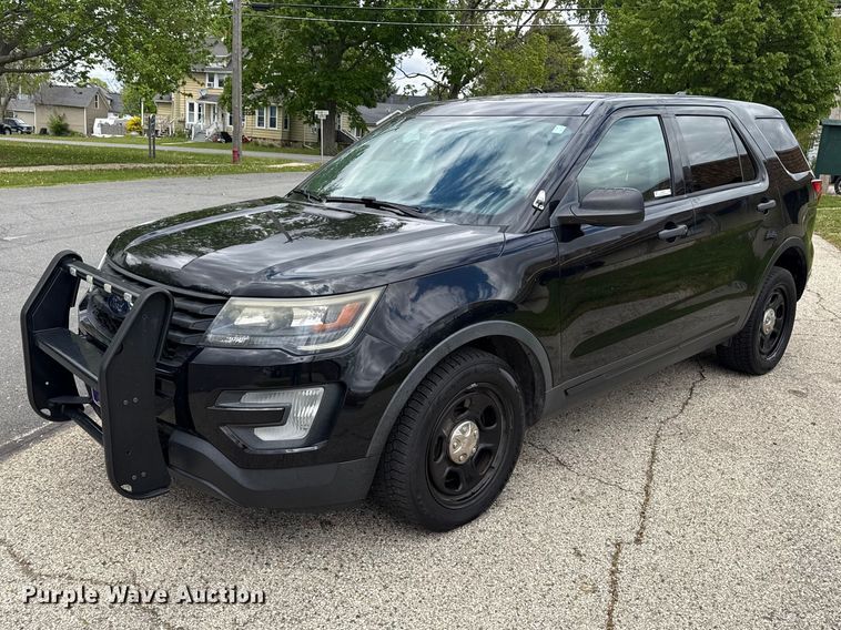 image for item ND9477 2017 Ford Explorer Police Interceptor SUV