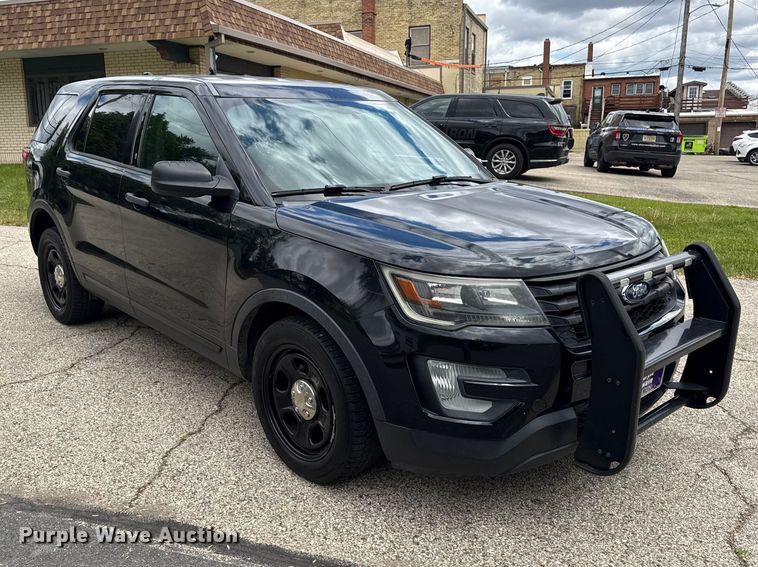 image for item ND9477 2017 Ford Explorer Police Interceptor SUV