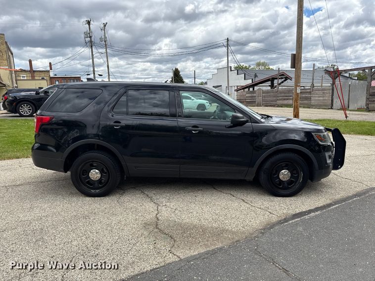 image for item ND9477 2017 Ford Explorer Police Interceptor SUV