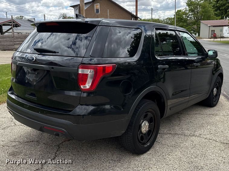 image for item ND9477 2017 Ford Explorer Police Interceptor SUV