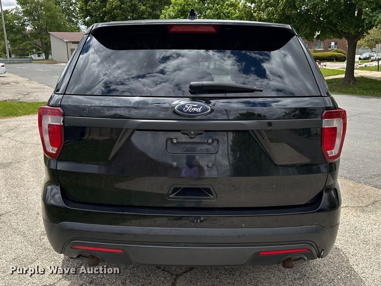 image for item ND9477 2017 Ford Explorer Police Interceptor SUV