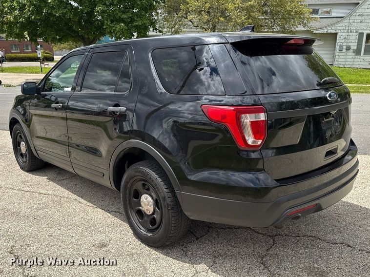 image for item ND9477 2017 Ford Explorer Police Interceptor SUV