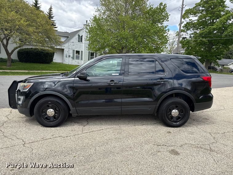 image for item ND9477 2017 Ford Explorer Police Interceptor SUV