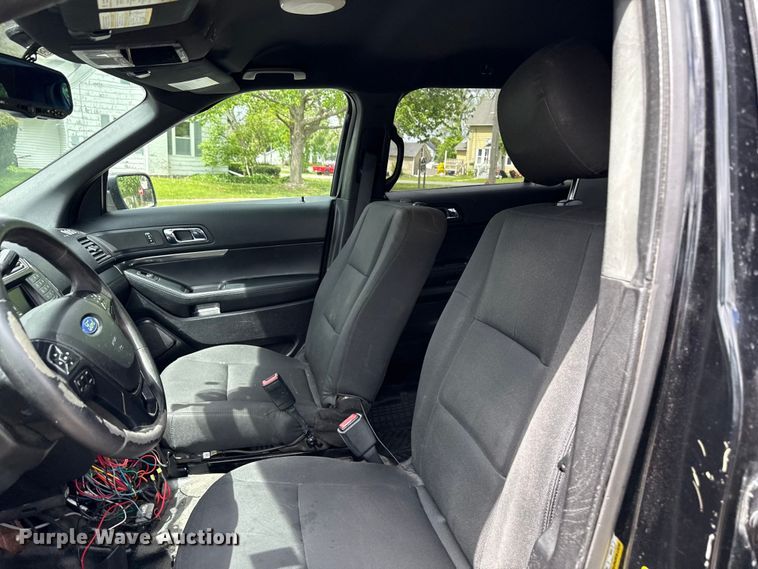 image for item ND9477 2017 Ford Explorer Police Interceptor SUV