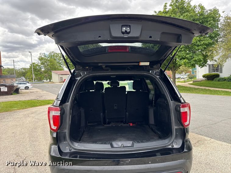 image for item ND9477 2017 Ford Explorer Police Interceptor SUV