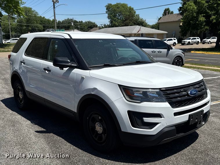 image for item OE9597 2018 Ford Explorer Police Interceptor SUV