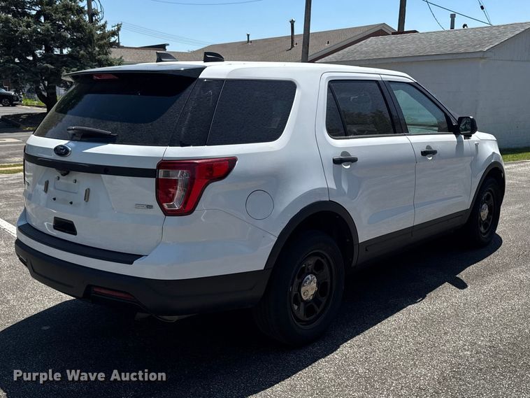 image for item OE9597 2018 Ford Explorer Police Interceptor SUV