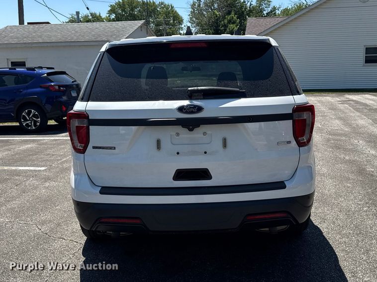 image for item OE9597 2018 Ford Explorer Police Interceptor SUV