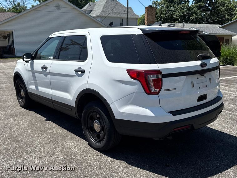 image for item OE9597 2018 Ford Explorer Police Interceptor SUV