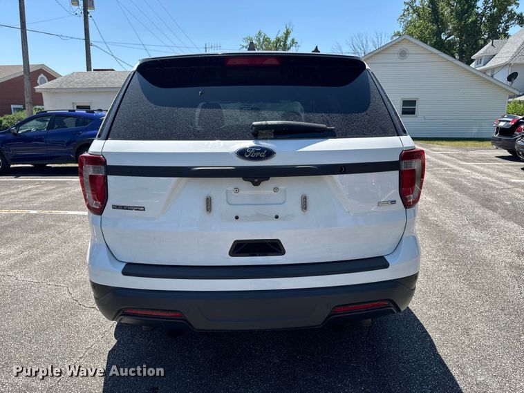 image for item OE9597 2018 Ford Explorer Police Interceptor SUV