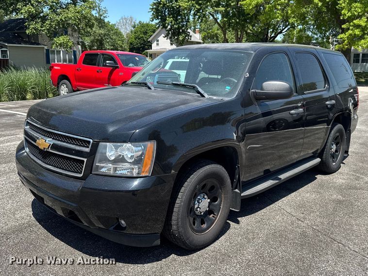 2013 Chevrolet Tahoe Police  SUV