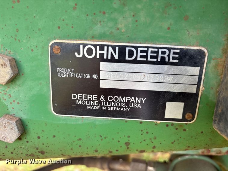 image for item DP8793 John Deere 6200 tractor