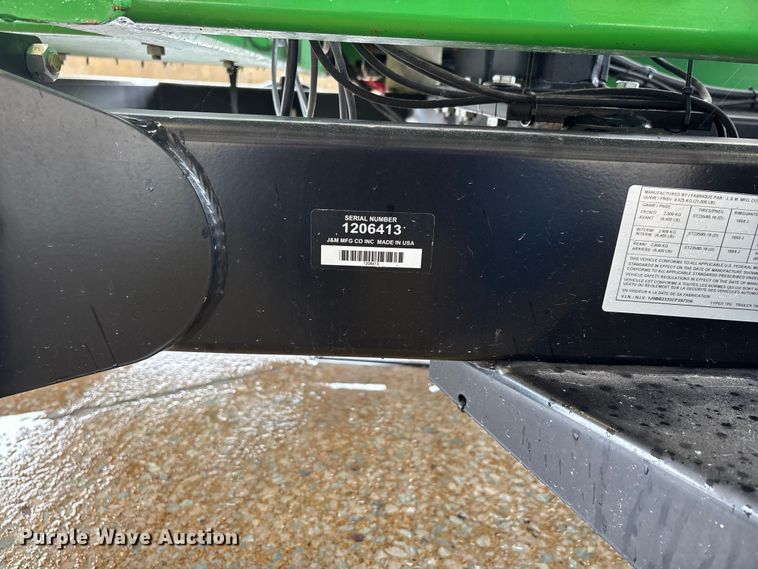 image for item DV4375 2012 J&M Mfg. SpeedTender 375ST seed tender