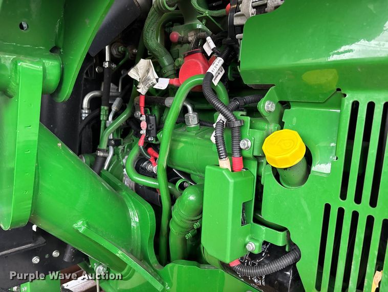 image for item DV4376 2021 John Deere 5075E MFWD tractor