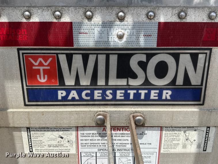 image for item DW6768 2019 Wilson DWH-650 Pacesetter grain trailer