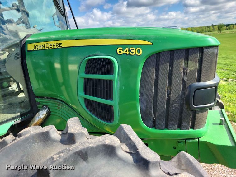 image for item DZ7154 2011 John Deere  6430 MFWD tractor