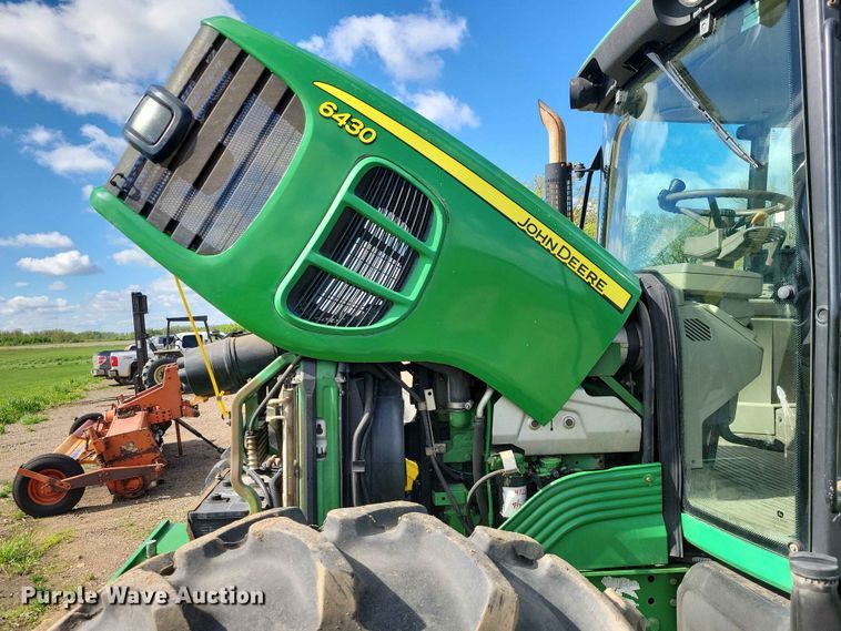 image for item DZ7154 2011 John Deere  6430 MFWD tractor