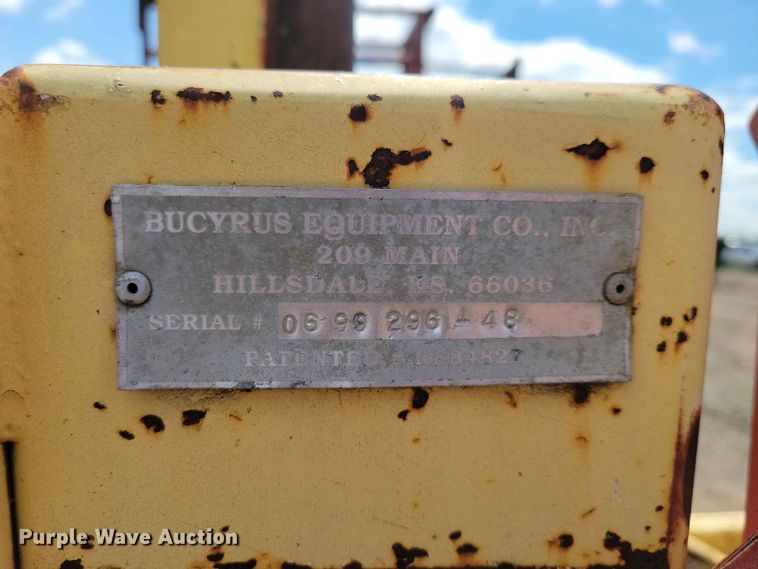 image for item DZ7157 Bucyrus Magnum 48 sod roll harvester
