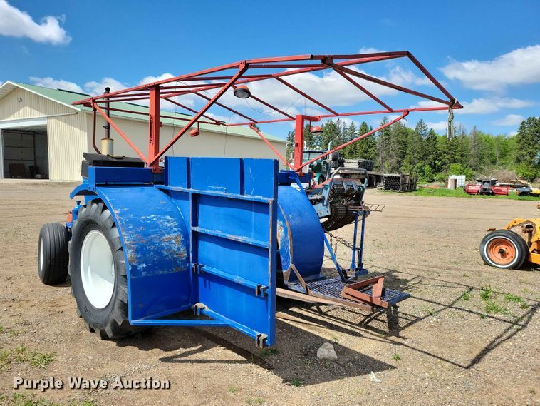 image for item DZ7158 1977 Ford 3600 tractor with Brouwer A3A sod harvester sod harvestor