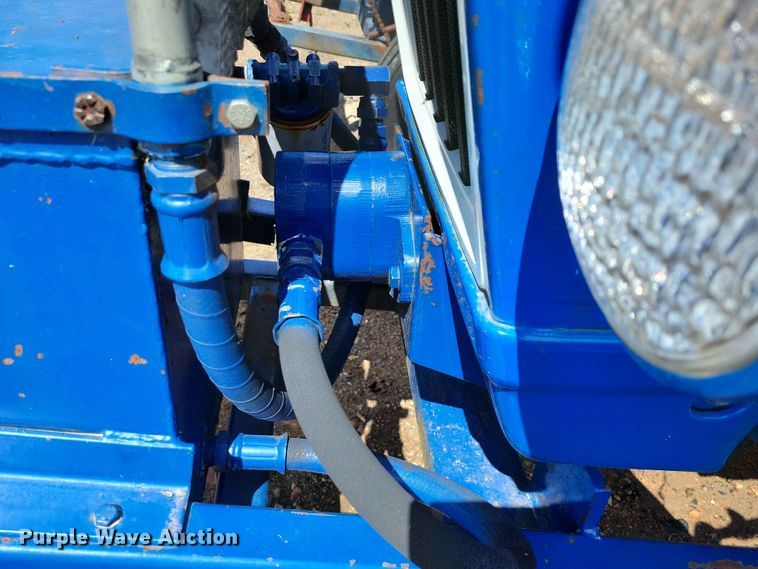 image for item DZ7158 1977 Ford 3600 tractor with Brouwer A3A sod harvester sod harvestor