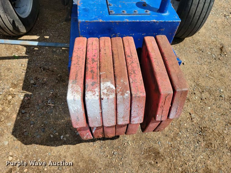 image for item DZ7158 1977 Ford 3600 tractor with Brouwer A3A sod harvester sod harvestor