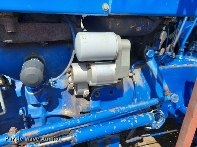 image for item DZ7158 1977 Ford 3600 tractor with Brouwer A3A sod harvester sod harvestor