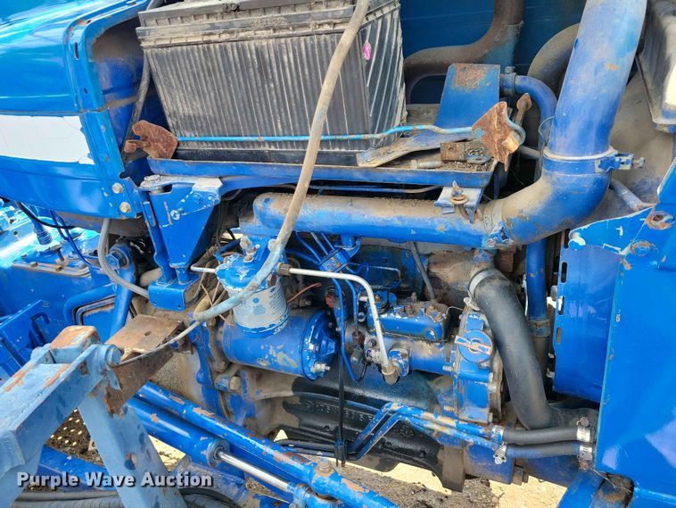image for item DZ7158 1977 Ford 3600 tractor with Brouwer A3A sod harvester sod harvestor