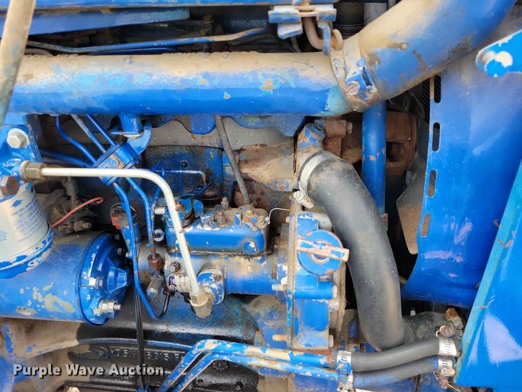 image for item DZ7158 1977 Ford 3600 tractor with Brouwer A3A sod harvester sod harvestor