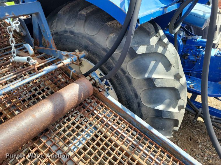 image for item DZ7158 1977 Ford 3600 tractor with Brouwer A3A sod harvester sod harvestor