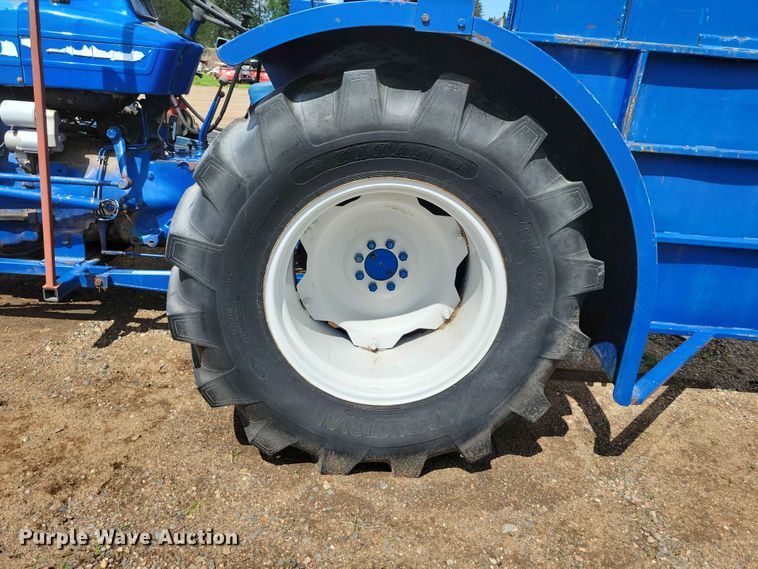 image for item DZ7158 1977 Ford 3600 tractor with Brouwer A3A sod harvester sod harvestor