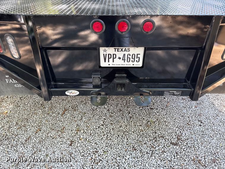 image for item EN0449 2001 Dodge Ram 3500 Ext. Cab flatbed pickup truck