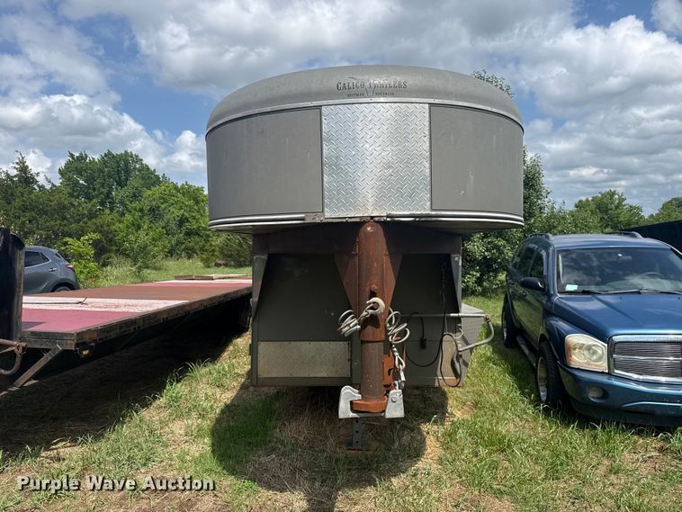 image for item ET6242 2018 Calico Trailer Mfg. livestock trailer