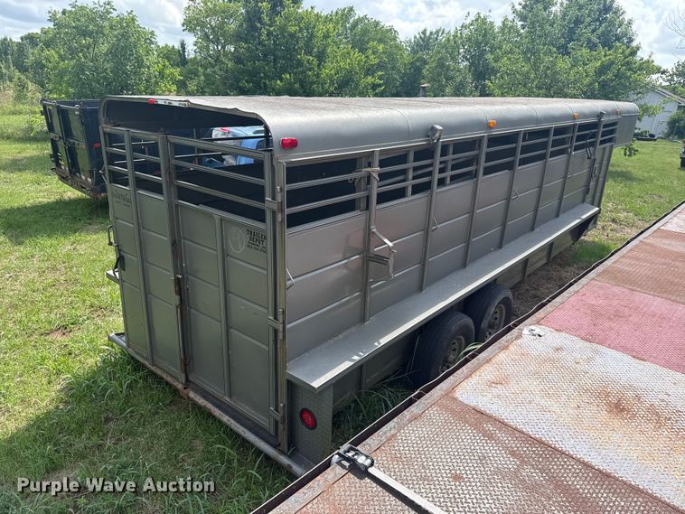 image for item ET6242 2018 Calico Trailer Mfg. livestock trailer