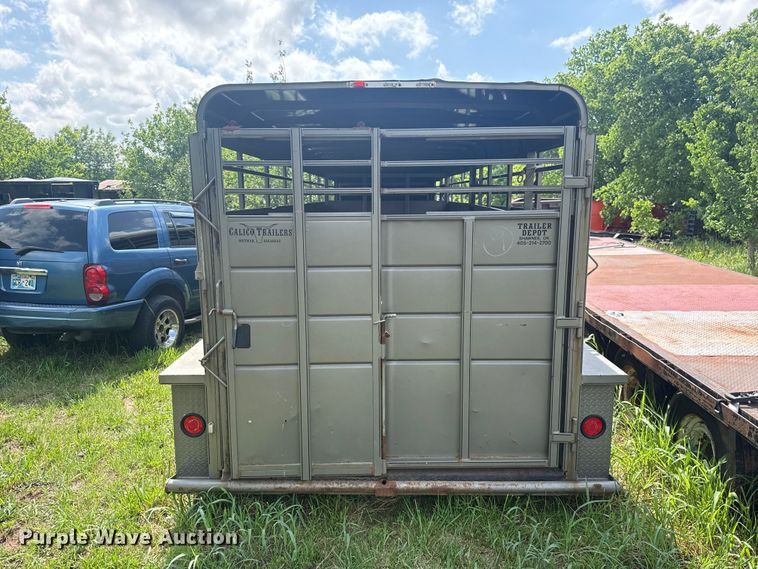 image for item ET6242 2018 Calico Trailer Mfg. livestock trailer