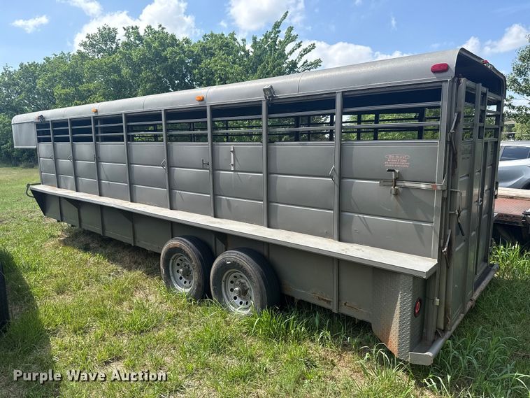 image for item ET6242 2018 Calico Trailer Mfg. livestock trailer