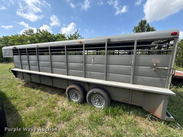 image for item ET6242 2018 Calico Trailer Mfg. livestock trailer