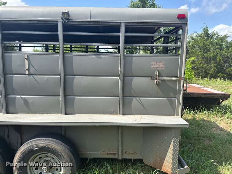 image for item ET6242 2018 Calico Trailer Mfg. livestock trailer