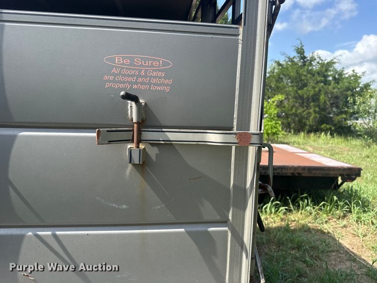 image for item ET6242 2018 Calico Trailer Mfg. livestock trailer