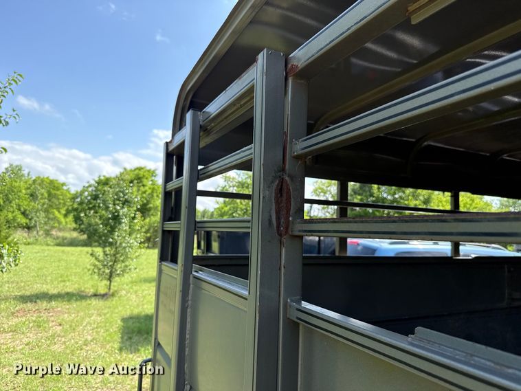 image for item ET6242 2018 Calico Trailer Mfg. livestock trailer