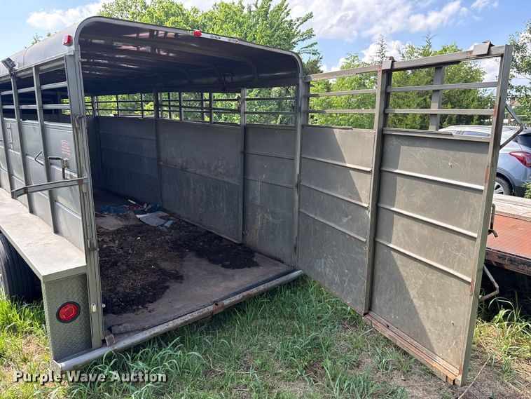 image for item ET6242 2018 Calico Trailer Mfg. livestock trailer