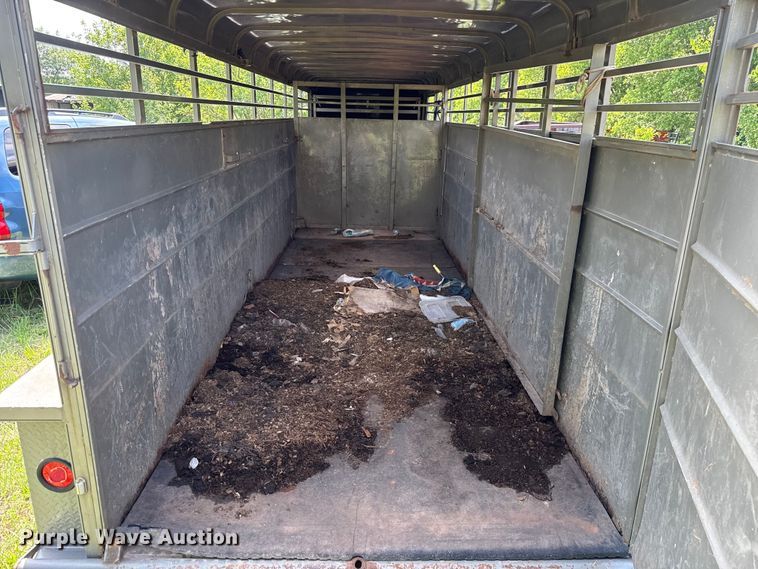image for item ET6242 2018 Calico Trailer Mfg. livestock trailer