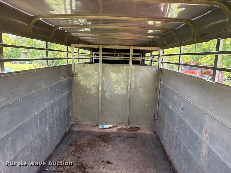 image for item ET6242 2018 Calico Trailer Mfg. livestock trailer