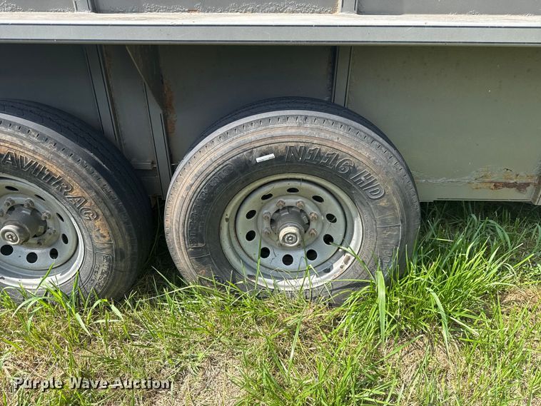 image for item ET6242 2018 Calico Trailer Mfg. livestock trailer