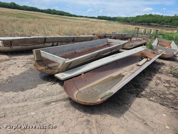image for item EV2240 (12) steel livestock feed bunks