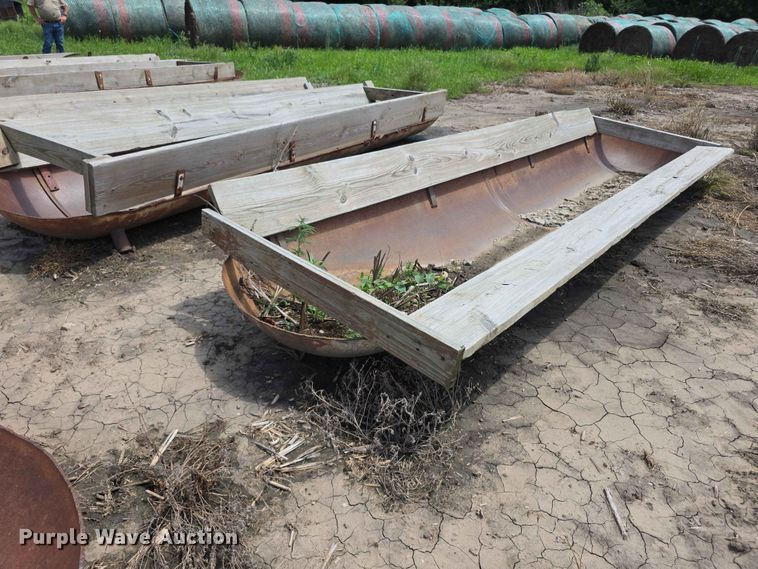 image for item EV2240 (12) steel livestock feed bunks