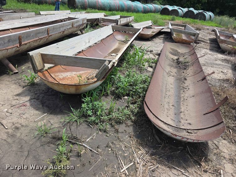 image for item EV2240 (12) steel livestock feed bunks