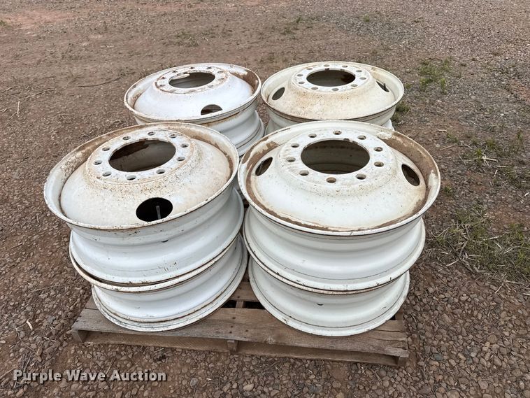image for item FB6479 (8) 24.5 steel wheels