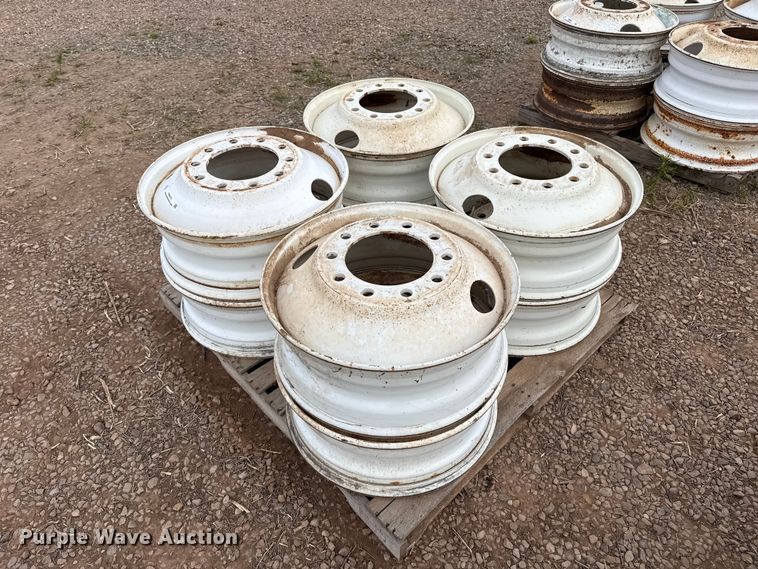 image for item FB6479 (8) 24.5 steel wheels