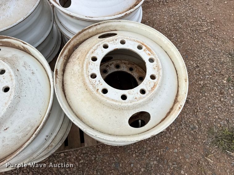 image for item FB6479 (8) 24.5 steel wheels